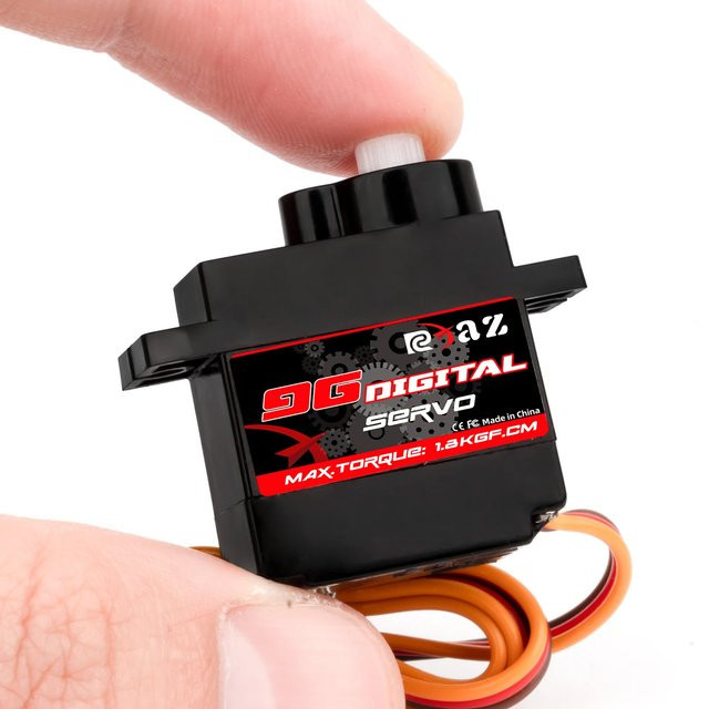 RCXAZ Digitales Servo, 1,6 kg, für RC Starrflügelflugzeug, Roboter, Auto, Boot, Kanalflugzeug - Bild 1