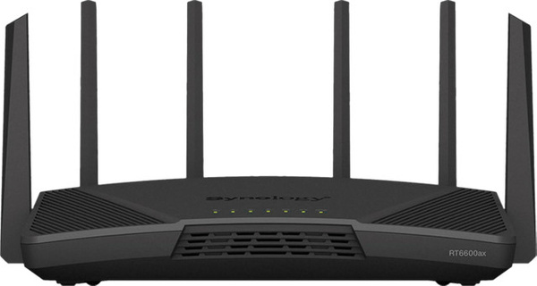 Synology RT6600AX Tri-Band Wi-Fi 6 WLAN Router in Schwarz