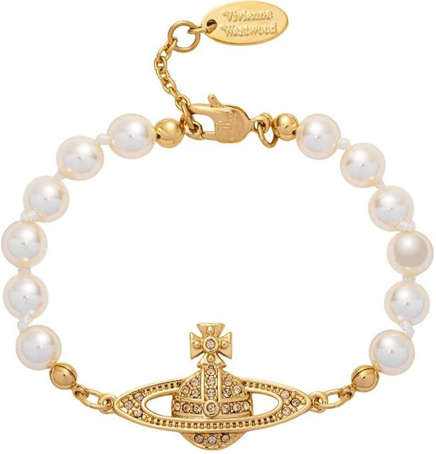 Vivienne Westwood Perlenarmband, Gold, Damen - Bild 1