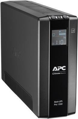 APC Back-UPS Pro BR1300MI USV 1300 VA 780 Watt Schwarz mit USB und Ethernet/LAN Anschlüssen - Bild 2