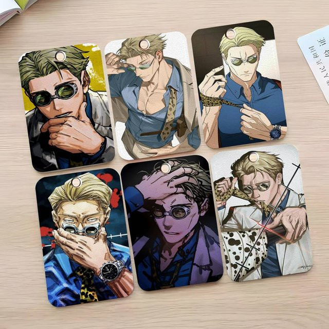 Schlüsselanhänger Leder, Nanami Kento Animation Jujutsu Kaisen, Unisex - Bild 1
