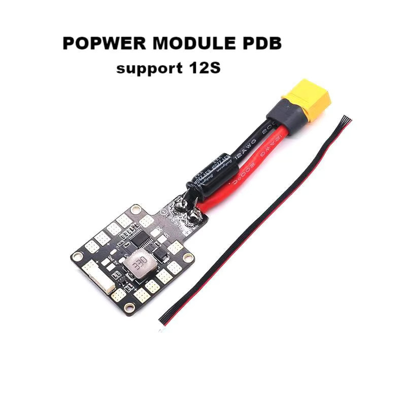 B-CUBE PM02 V3.2 Leistungsmodul 12S für PIXHAWK 6C 2.4.8 PX4 Ardupilot in Schwarz - Bild 1