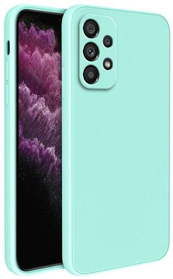 Flüssigsilikon-Telefonhülle für Samsung Galaxy A33 5G in Türkis - Bild 1