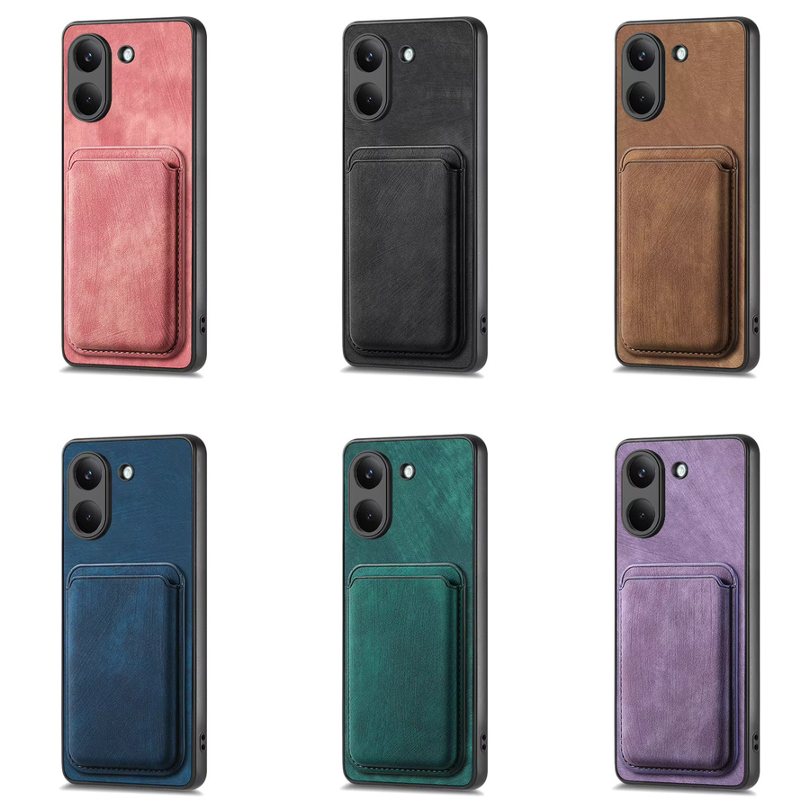 Magnetische Leder-Handyhülle mit abnehmbarem Kartenschlitz-Brieftasche für Xiaomi POCO X7 X8 Pro Max 5G in Blau - Bild 6