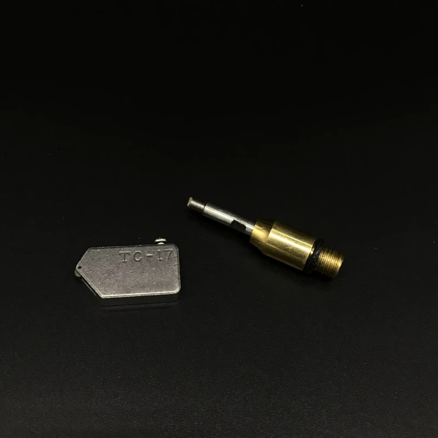 TOYO TC-17 Ölglasschneider mit Metallgriff und Diamant-Schneidwerkzeug in Schwarz, Länge: 17,5 cm - Bild 2