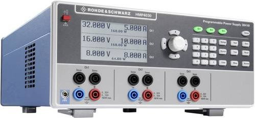 Rohde & Schwarz HMP4030 Labornetzgerät mit 3 Ausgängen, grau, 384W, bis max. 32V und 10A, fernsteuerbar und programmierbar - Bild 1
