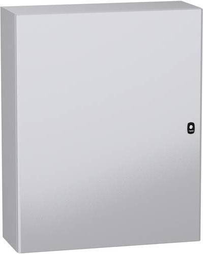 Schneider Electric Wandgehäuse NSYS3DC10830 aus Stahl in Grau, B: 80 cm, H: 100 cm, T: 30 cm - Bild 1