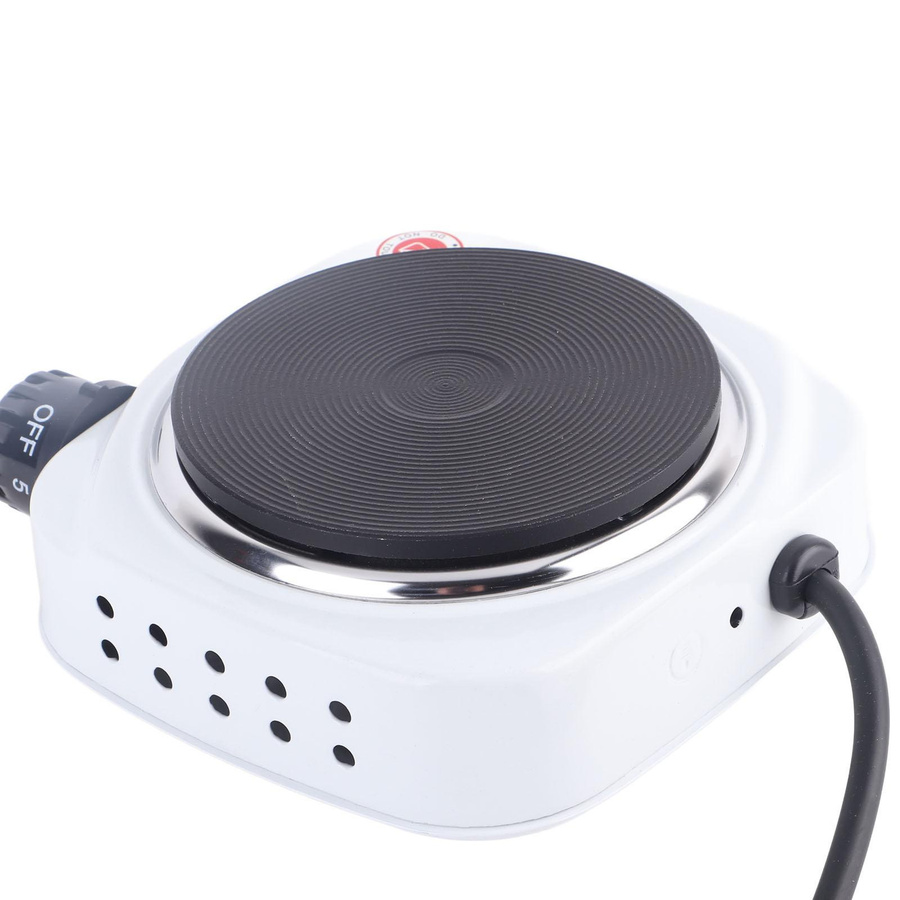 TOMTOP JMS Elektrische Mini-Kochplatte mit 500 W in Weiß - Bild 2