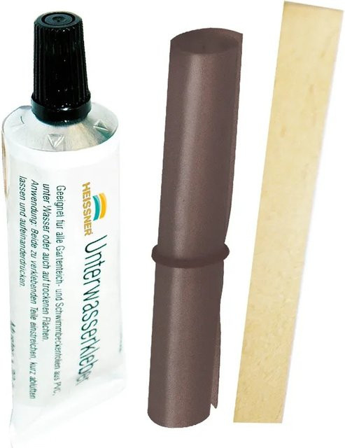 Heissner PVC Unterwasser-Folienkleber-Set in Schwarz - Bild 2
