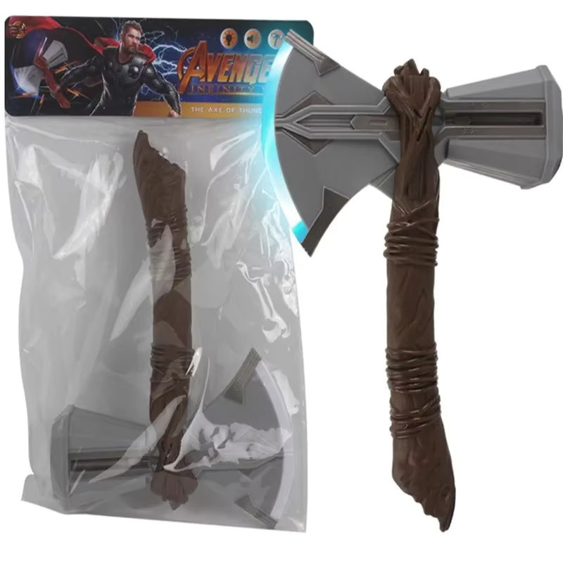 LeiNingYuan Marvel Stormbreaker Donner Axt, Rollenspiel, Gummi, Grau - Bild 3