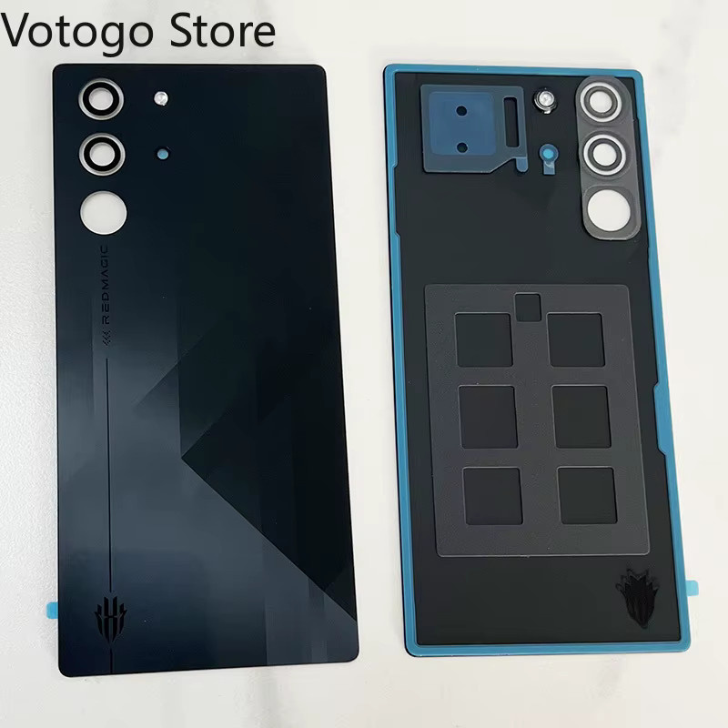 ZTE Nubia Red Magic 10 Pro 10S Pro+ Plus NX789J Rückseiten-Glasabdeckung Gehäuse Ersatzteil in Schwarz - Bild 2