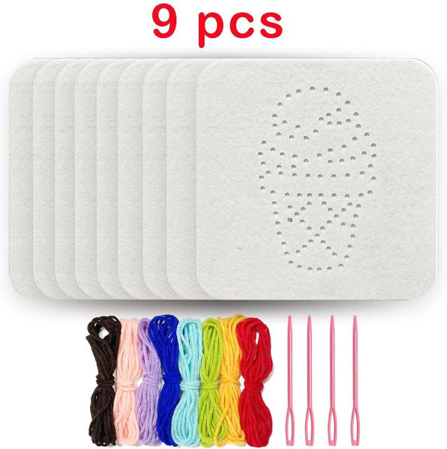Binchi Outdoor Product Vlies-Schnürspielzeug Nähset, Tiere, ab 2 Jahre - Bild 1