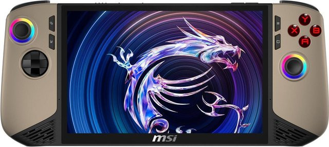 MSI Claw 8 AI+ A2VM-015DE Handheld-Spielkonsole mit 8 Zoll Display, 32GB RAM und 1TB SSD in Schwarz, Beige oder Sand - Bild 1