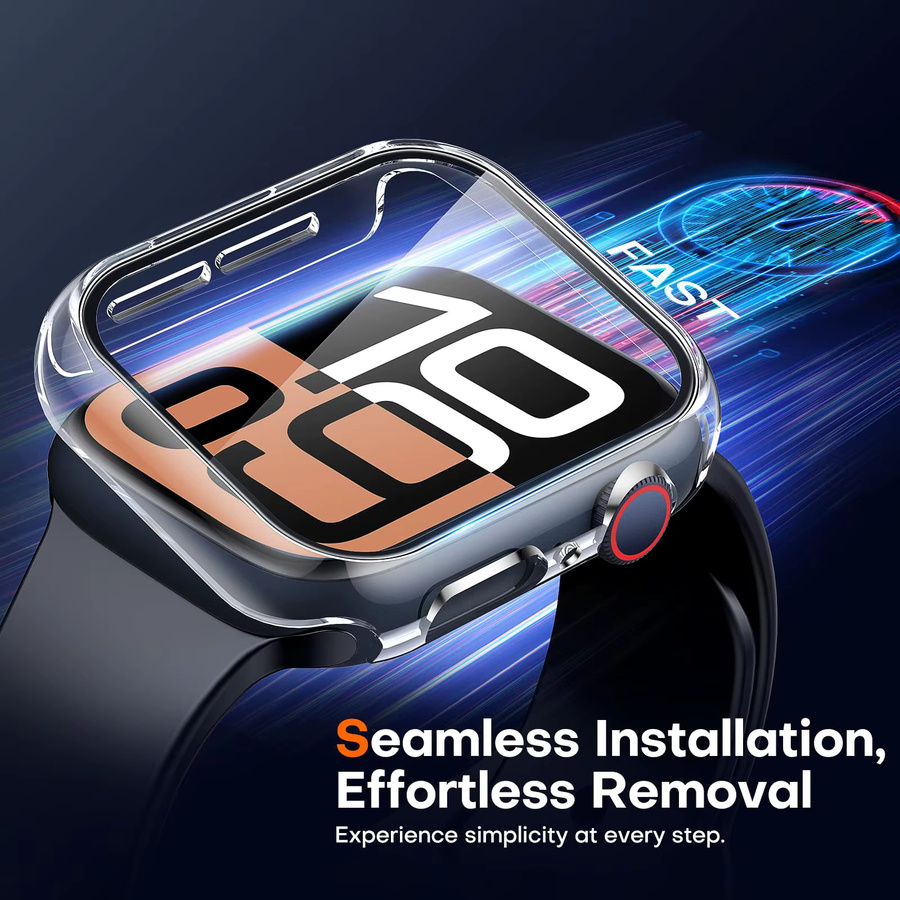 NEY Screen Protector für Apple Watch, transparent, Unisex - Bild 5