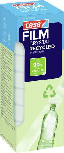 tesafilm Eco & Crystal Klebeband von Tesa, transparent, 8 Rollen, Breite: 19 mm, Länge: 33 m - Bild 1