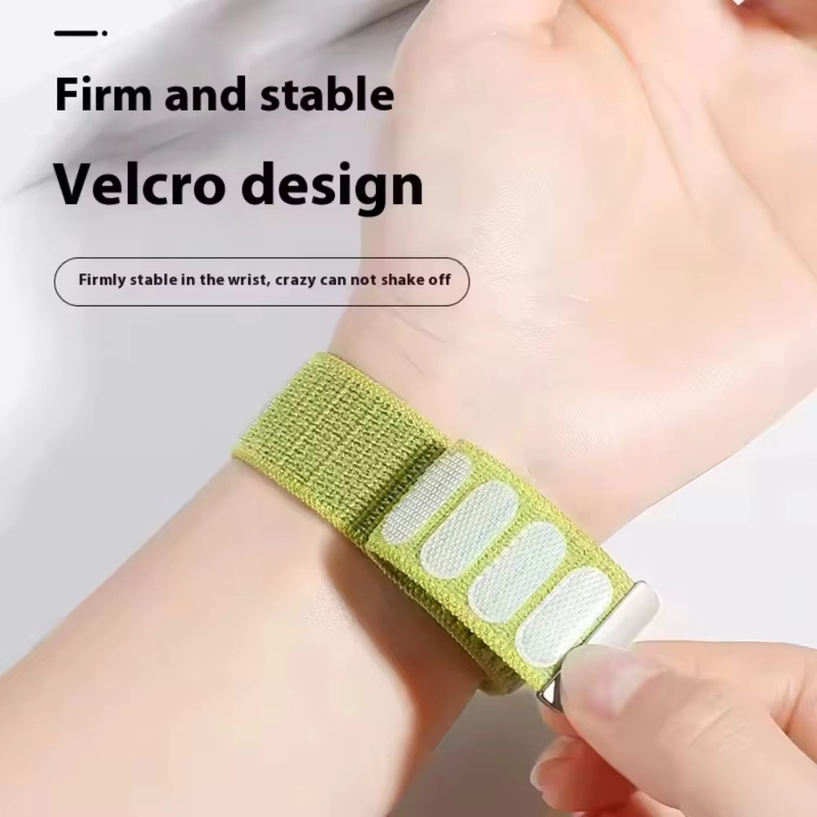 Google Uhrenarmband Nylon, Schwarz, Unisex - Bild 4