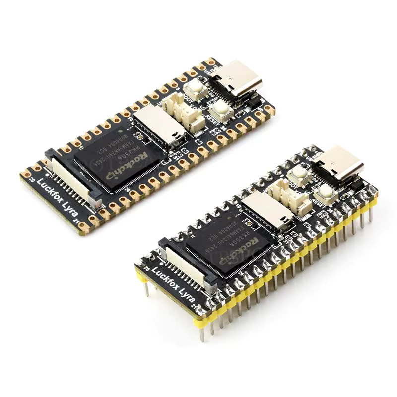 Luckfox Lyra Serial Rockchip RK3506 Linux Board in Schwarz mit optionalem 10,1 Zoll DSI Display - Bild 3