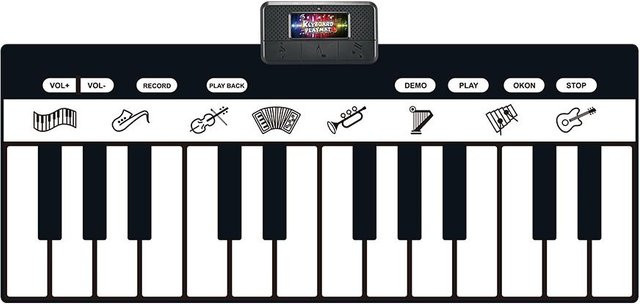 Fashnics Elektronischer Musikteppich, Klavierspielmatte, ab 1 Jahr - Bild 1