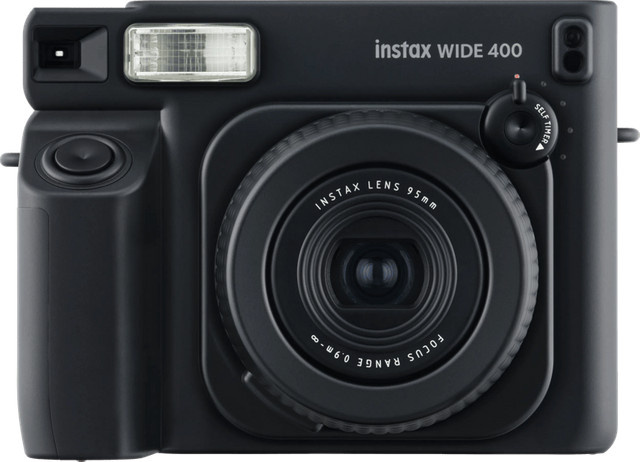 Fujifilm Instax Wide 400 Sofortbildkamera in Jet Black - Bild 1