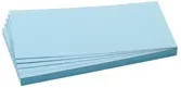 FRANKEN Moderationskarte Rechteck Blau 500 Stück - Bild 1