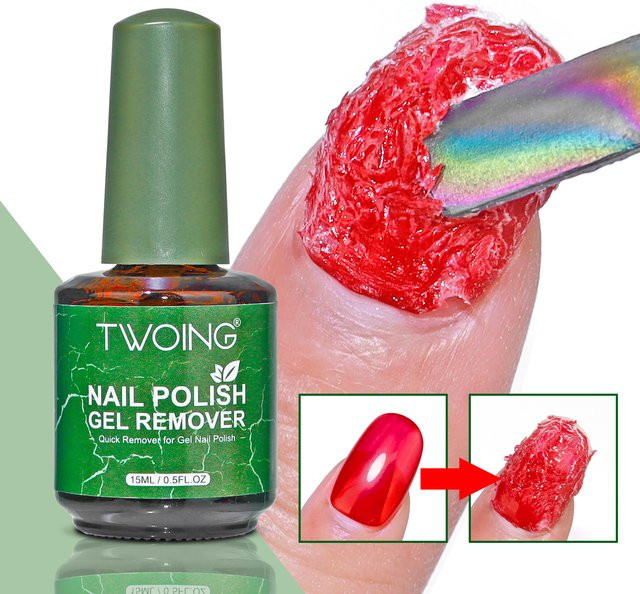 TWOING Magic Fast Nail Gel Polish Remover, 15 ml - Bild 1