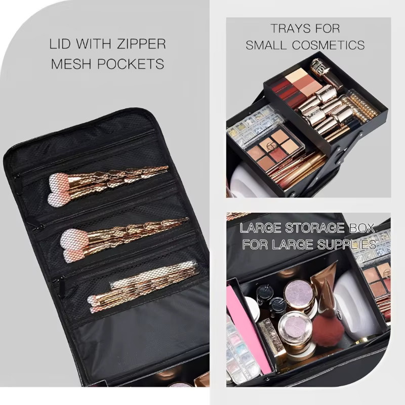 HMQ beauty Nagel-Organizer, Rot, Unisex - Bild 3