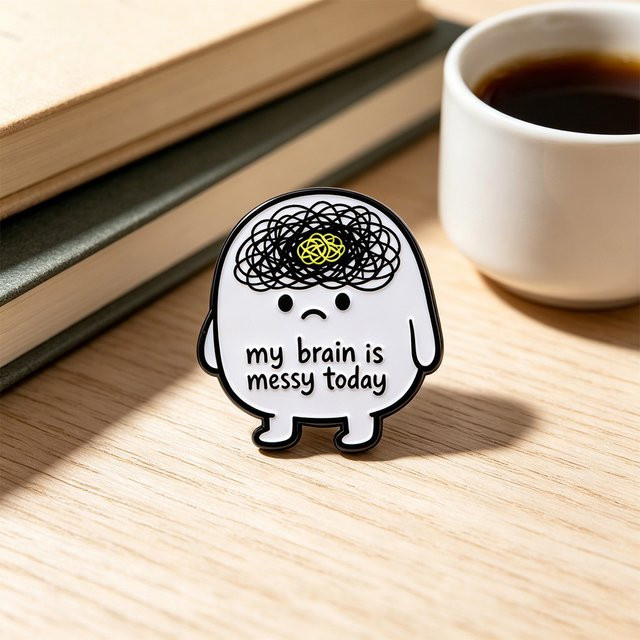 Ramulus Emaille-Pin, Unisex - Bild 1