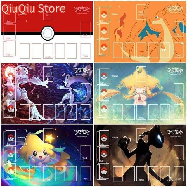Potdemiel Pokémon Spielkarten-Matte, Zubehör, multicolour - Bild 1