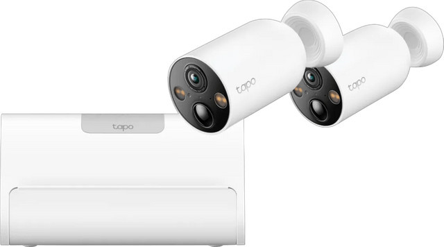 TP-Link Tapo C460 Doppelpack mit H500 Smart HomeBase, Weiß - Bild 1