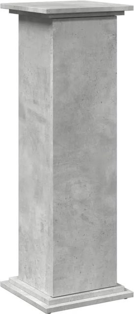 vidaXL Postament mit Stauraum in Betongrau aus Holzwerkstoff, B/T/H: 31 x 30 x 90 cm - Bild 1