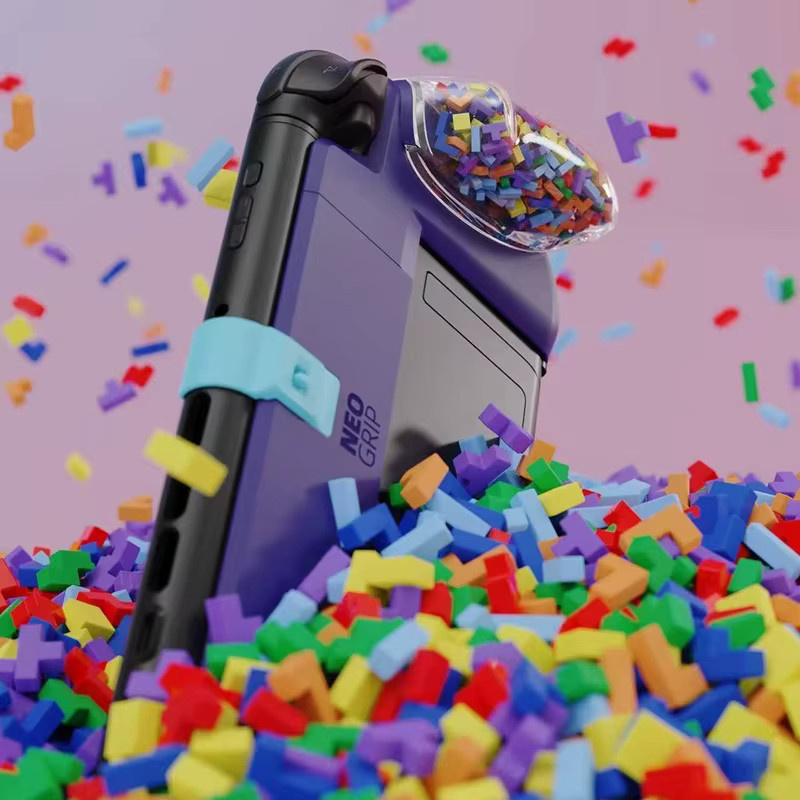 Skull & Co. Savage Raven NeoGrip mit austauschbarem ergonomischem Griff und Schutzhülle für Nintendo Switch 2, limitierte Auflage - Bild 4