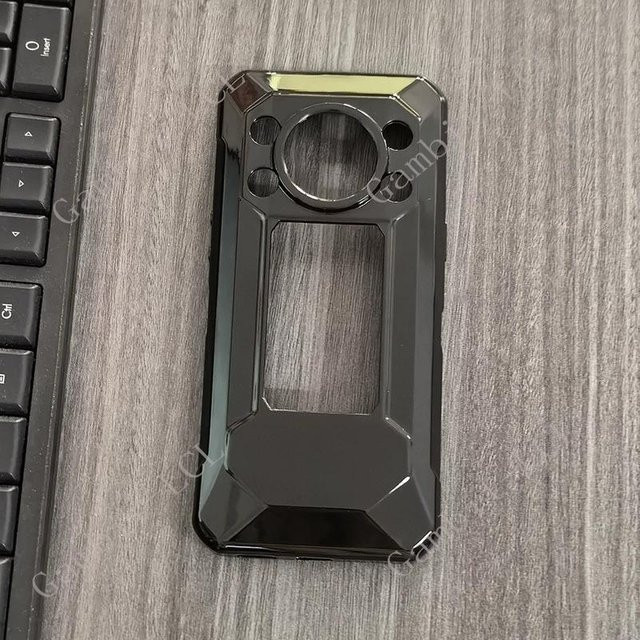 Schutzhülle für Oukitel WP500 aus TPU Silikon in Schwarz - Bild 1