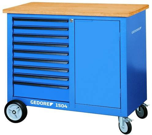 Gedore Rollwerkbank Blau B/H/T: 110,0 x 98,5 x 55,0 cm - Bild 1