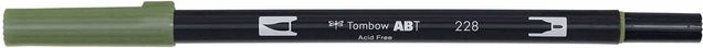 Tombow ABT Dual Brush Pen in Grey Green 228 - Bild 1