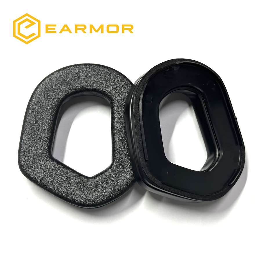 OPSMEN S03 Silikon-Gel-Ohrpolster in Schwarz für Earmor M31, M32, M31H und M32H Kopfhörer - Bild 2