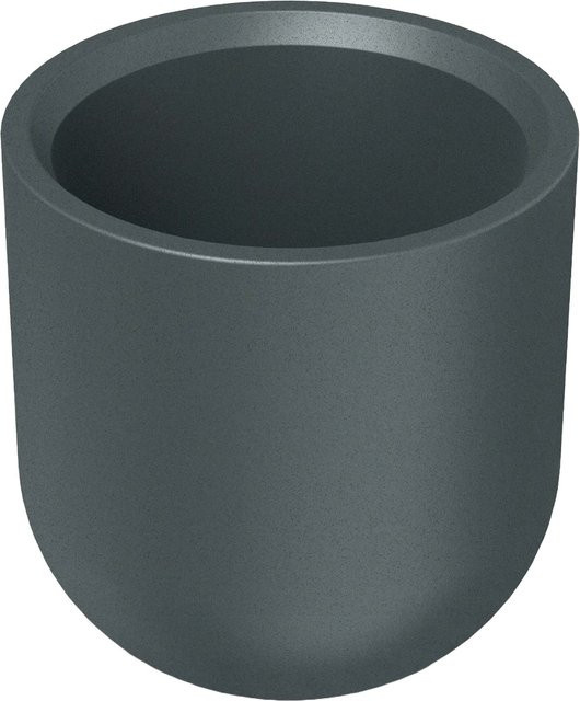 Prosperplast Blumentopf Molta Hoch Stabil in Graphit Durchmesser: 40 cm, Höhe: 40 cm - Bild 1