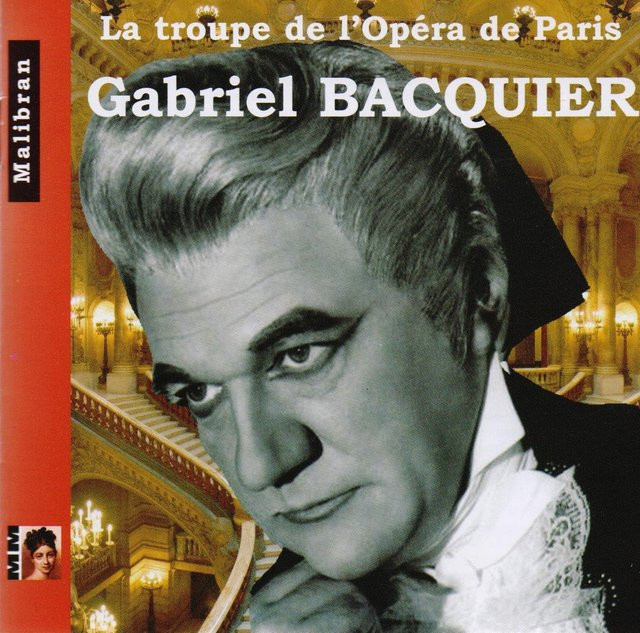 Verschiedenes: Sänger von der Pari von Gabriel Bacquier, CD - Bild 1
