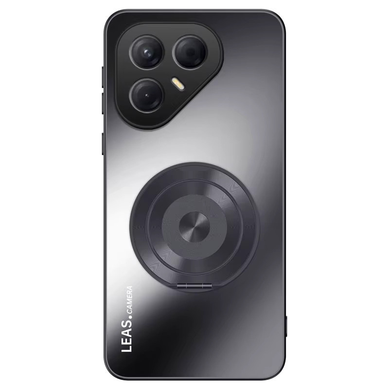 EUCAGR Schutzhülle für Tecno Pova 7 5G mit mattem AG-Finish, weiche TPU und PC Rückseite, mit Standfunktion, Farben: Schwarz oder Weiß - Bild 5