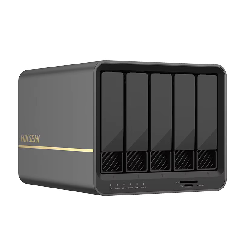 HIKSEMI NAS-Speicher 5-Bay Netzwerk-HDD-Speicherbox mit 2.5GbE-Port und SATA-Schnittstelle - Bild 4