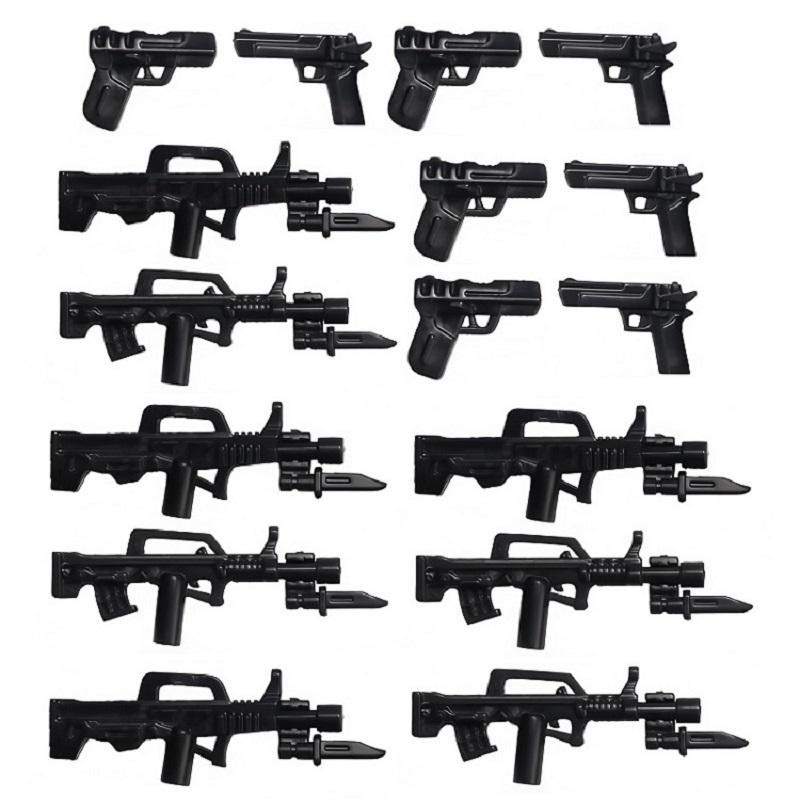 LP GO Militär Soldat Mini Figuren mit Waffen und Ausrüstung Zubehör Set - Bild 2