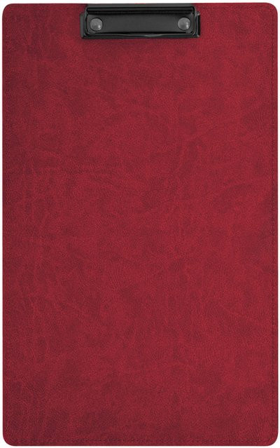 VEGA Speisekarten-Klemmbrett Abbotsford A4 in Rot mit Metallklammer, B: 23 cm, H: 37 cm - Bild 1
