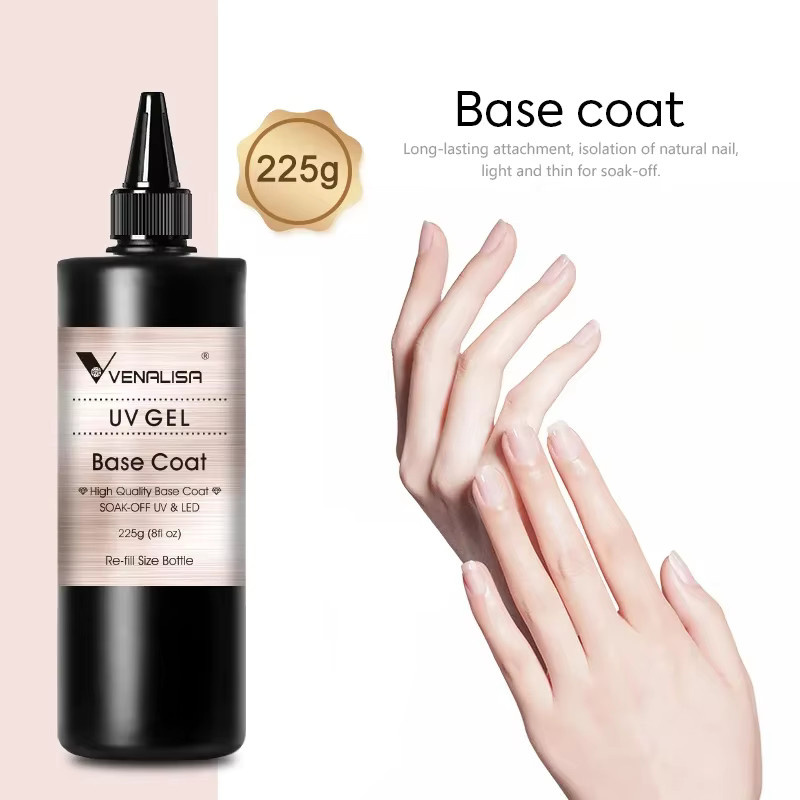 Venalisa Long Wear Tempered Top Coat, Nagelgel, glänzend, 30 ml - Bild 2