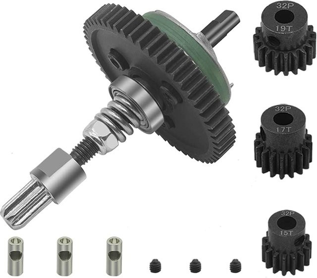 Traxxas 6878 Differentialgetriebe, Metall, Stahl, Ritzel-Zahnradsatz - Bild 1