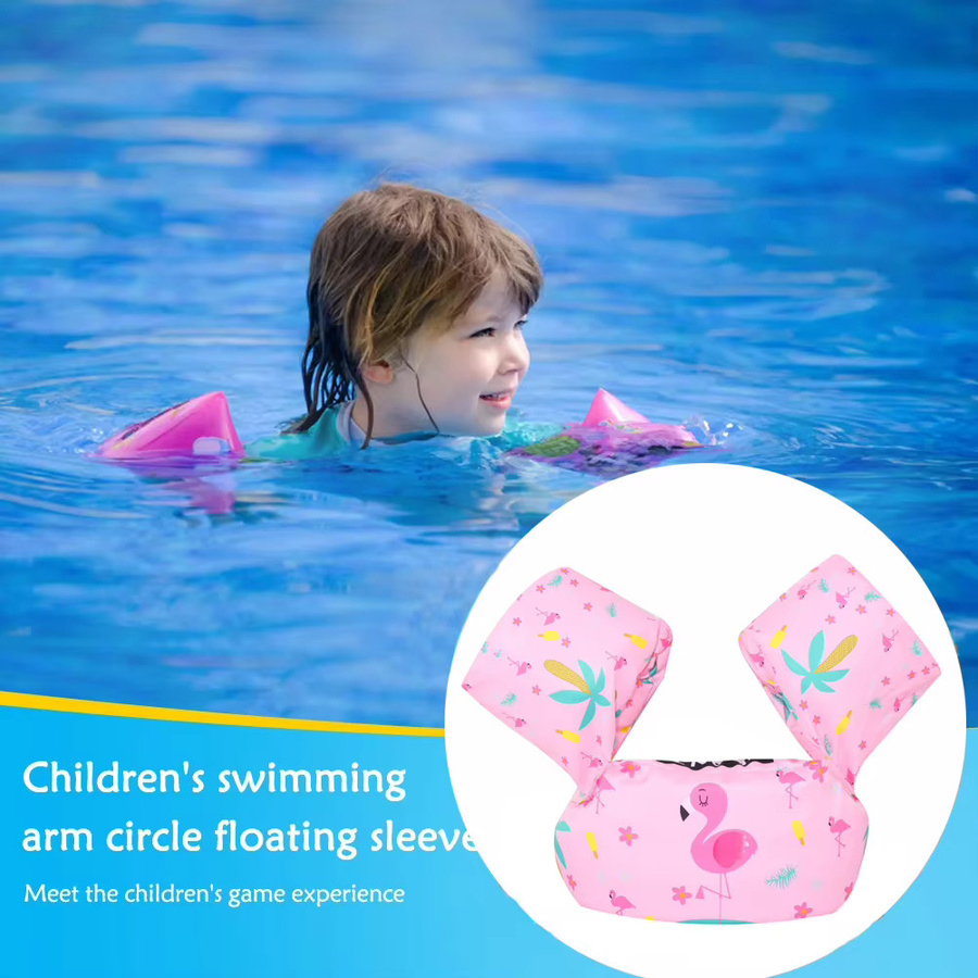 QHSPE Kinder Schwimmweste mit Cartoon-Design als Sicherheitsboje für den Pool - Bild 2