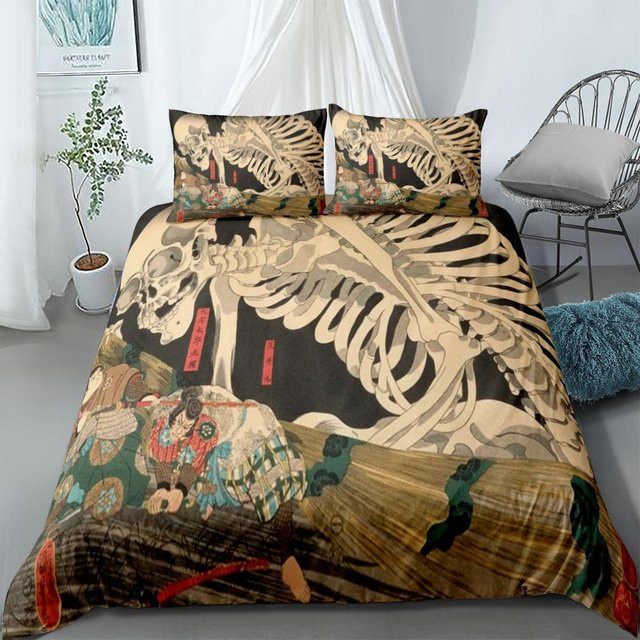 Bettwäsche-Set Der unsichtbare Mann von Lodestar mit Reißverschluss, B/H: 135 x 200 cm - Bild 1