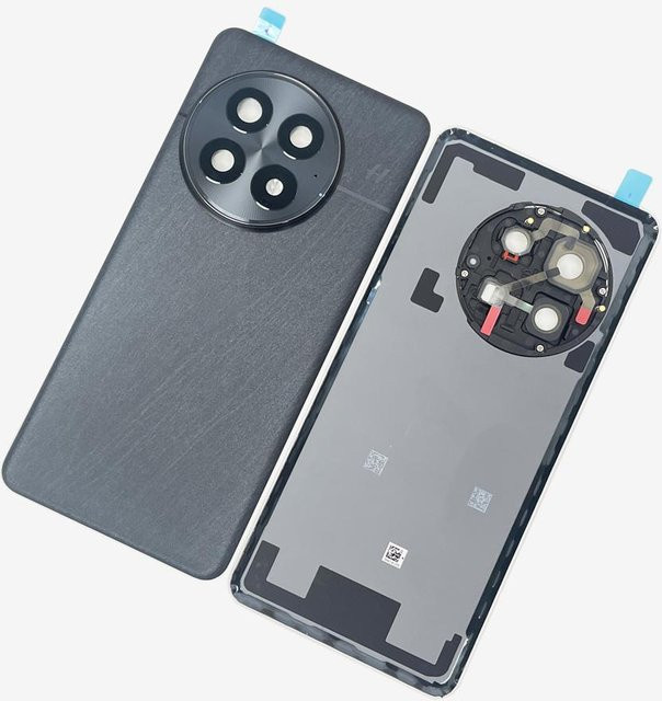 OnePlus 13 Ersatzgehäuse Set mit Glas Rückseite, Kamera Rahmen und Klebstoff in Schwarz - Bild 1
