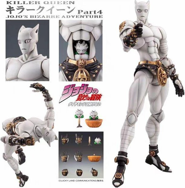 Yiran toy 1 Dio Yoshikage Kira Killer Queen Actionfigur weiß - Bild 1