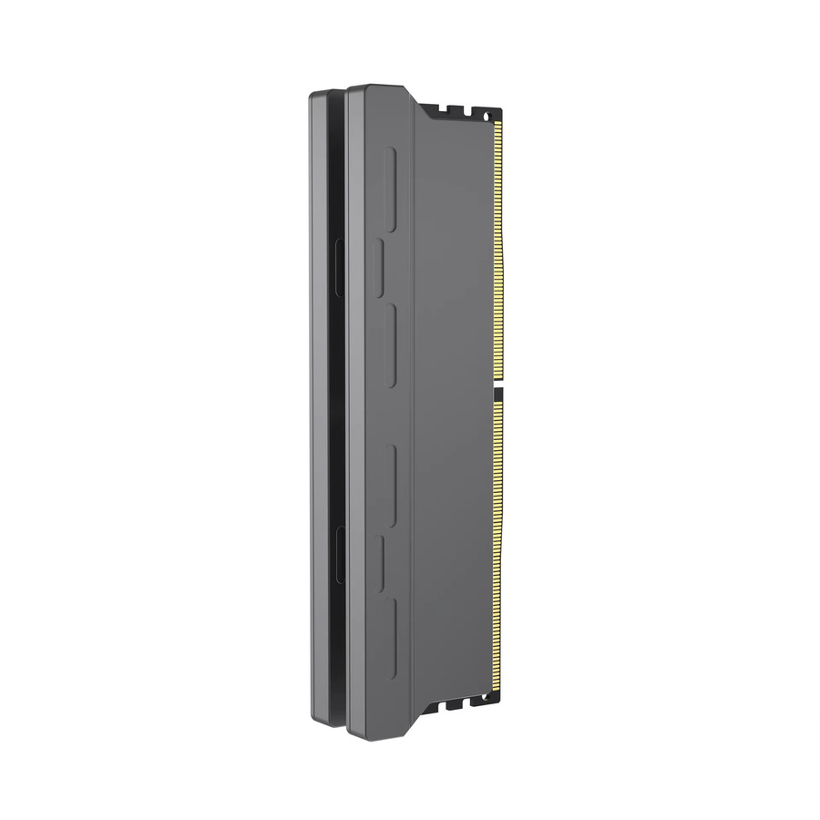 TEUCER Passiver RAM-Kühlkörper aus Aluminium für DDR2, DDR3, DDR4 und DDR5 Desktop-Speicher in Schwarz - Bild 5