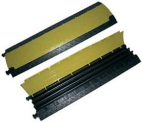 Gifas Electric Kabelbrücke KAB.3.SMART aus Kunststoff in Schwarz und Gelb - Bild 1