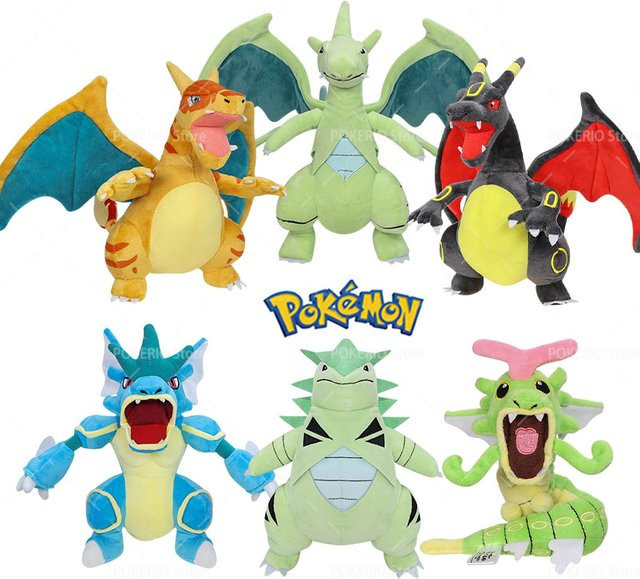 DUODUOBAO Pokémon Plüsch, Charizard, Tyranitar, Umbreon, Aerodactyl, Gyarados - Bild 1